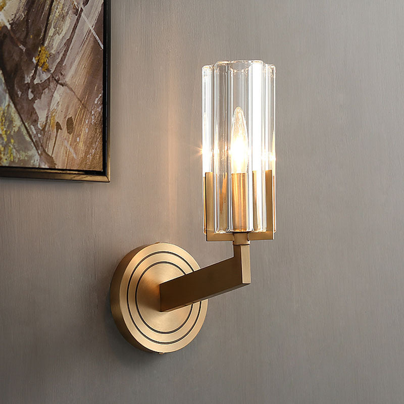 Light Luxury Copper Wall Lamp Bedroom Bedside Lamp Modern Minimalist