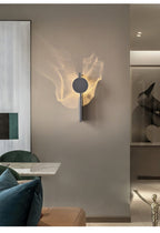 Advanced Modern And Minimalist Stainless Steel Corrugated Wall Lamp