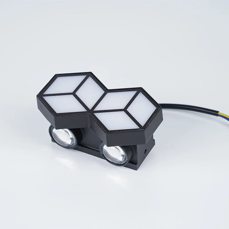 Outdoor Waterproof Up And Down Luminous Garden Lamp Terrace Aisle Light