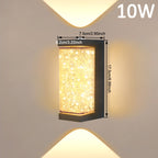 Indoor Crystal Wall Lamp Flashlight Modern Minimalist