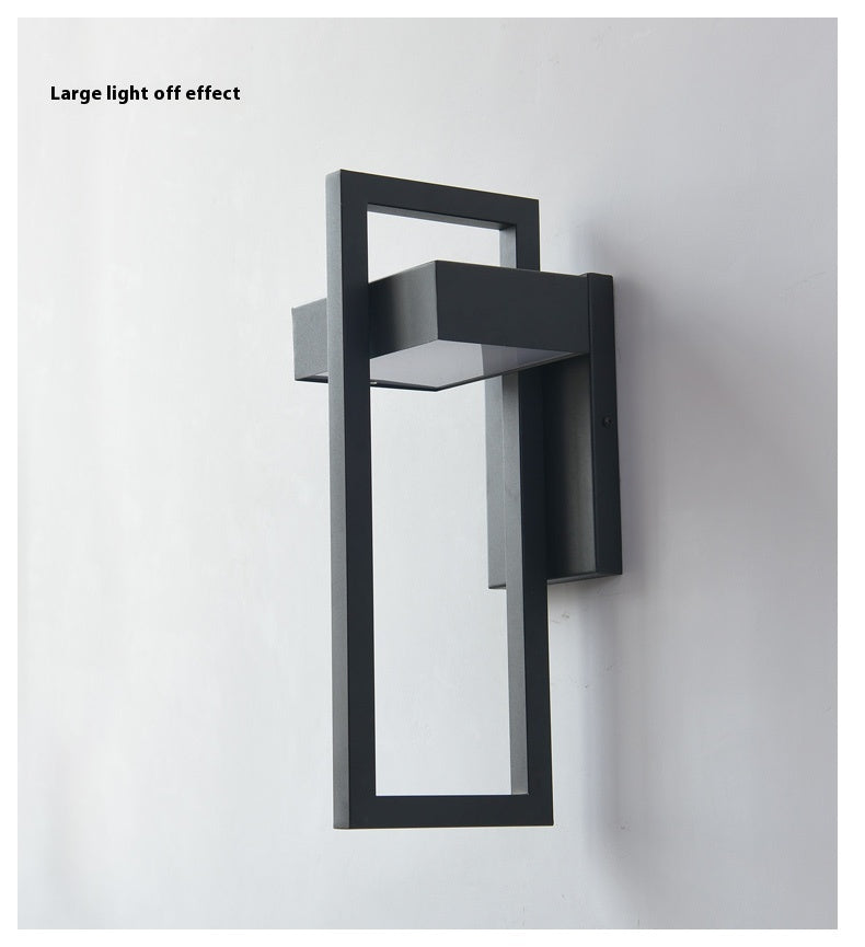 LED Outdoor Modern Rainproof Balcony Simple Villa Outdoor Waterproof Wall Lamp