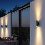 Waterproof Dual-head Wall Light An LED Outdoor Wall Lamp For Patios And Corridors That Creates A Warm Inviting Atmosphere