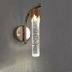 Simple Crystal Wall Lamp Living Room Wall Light Bulb