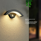 Led Human Body Induction Outdoor Rain Wall Lamp
