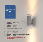 Waterproof Dual-head Wall Light An LED Outdoor Wall Lamp For Patios And Corridors That Creates A Warm Inviting Atmosphere