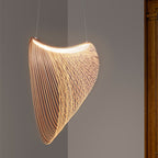 Wooden Restaurant Lamp Designer Postmodern Minimalist