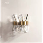 Wall Lamp Living Room Hall Background Wall Corridor Aisle Bedside High-end American Crystal Wall Lamp