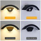 Led Human Body Induction Outdoor Rain Wall Lamp