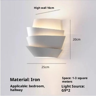 Pine Cone Wall Lamp Bedroom Bedside Lamp Aisle Decoration Wall Lamp