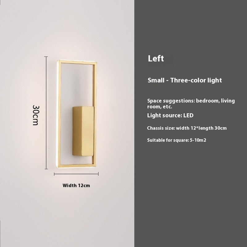 LED Nordic Modern Minimalist Wall Lamp Bedroom