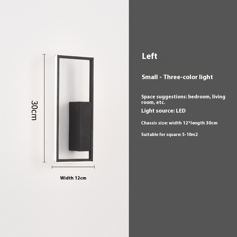 LED Nordic Modern Minimalist Wall Lamp Bedroom