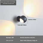 Up And Down Luminous Bedroom Bedside Wall Lamp Modern