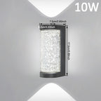 Indoor Crystal Wall Lamp Flashlight Modern Minimalist