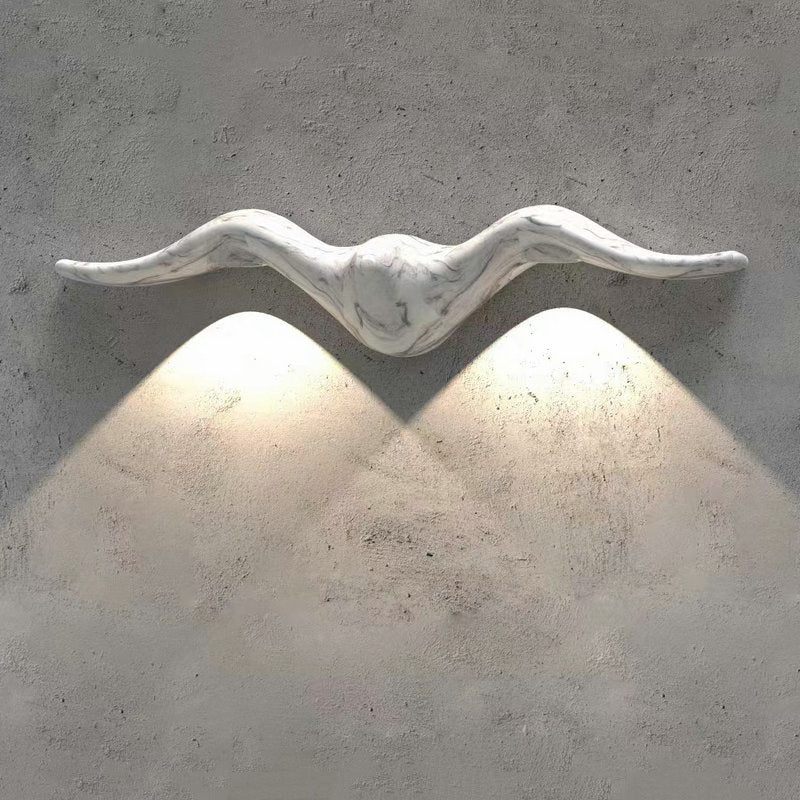 Simple LED Wall Lamp Doorplate Lamp Outdoor Waterproof