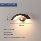 Led Human Body Induction Outdoor Rain Wall Lamp