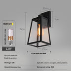 Outdoor Waterproof Wall Lamp Solar Outdoor