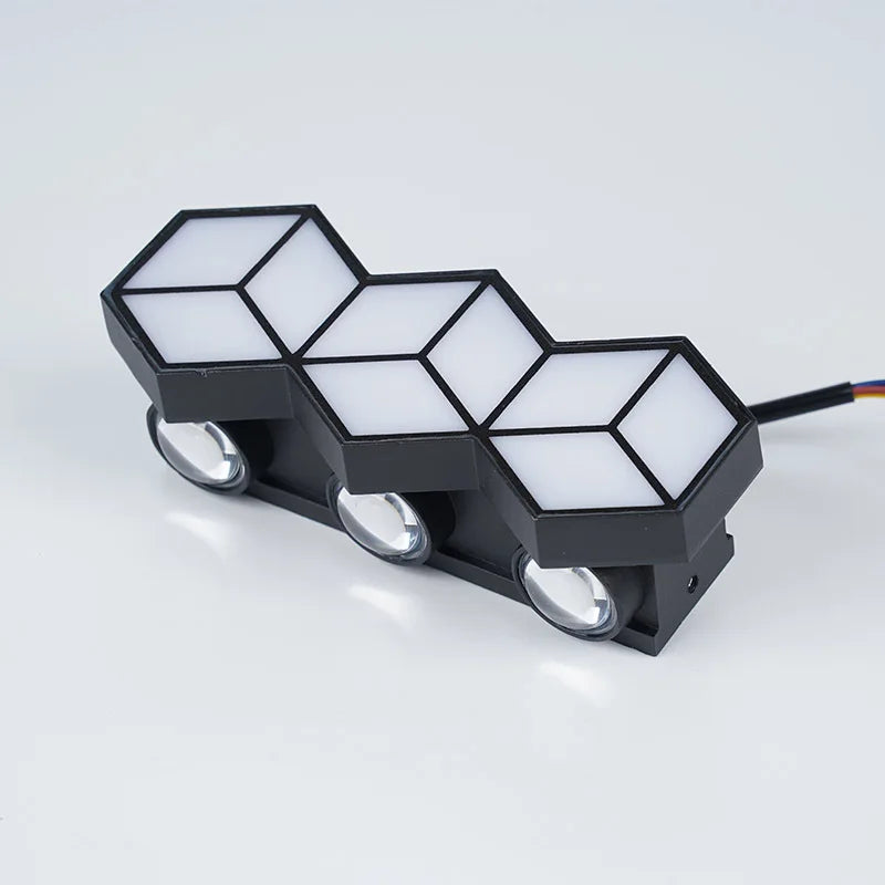 Outdoor Waterproof Up And Down Luminous Garden Lamp Terrace Aisle Light