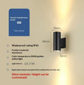 Waterproof Dual-head Wall Light An LED Outdoor Wall Lamp For Patios And Corridors That Creates A Warm Inviting Atmosphere